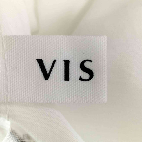 ビス ViS 【洗える】ゆるVネックシャーリングシャツブラウス レディース FREE
