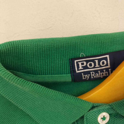 ポロバイラルフローレン Polo by RALPH LAUREN ポニー刺繍 長袖 ポロシャツ レディース import:S
