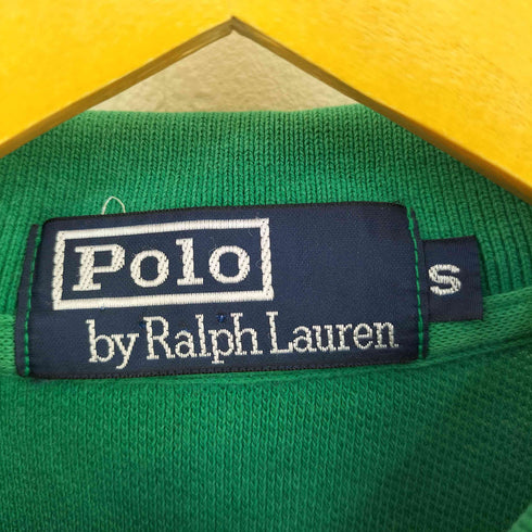 ポロバイラルフローレン Polo by RALPH LAUREN ポニー刺繍 長袖 ポロシャツ レディース import:S