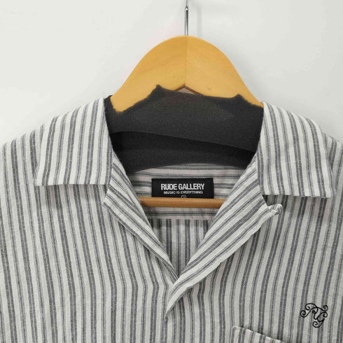 ルードギャラリー RUDE GALLERY 24SS S/S SPOT STRIPE SHIRT メンズ JPN:2
