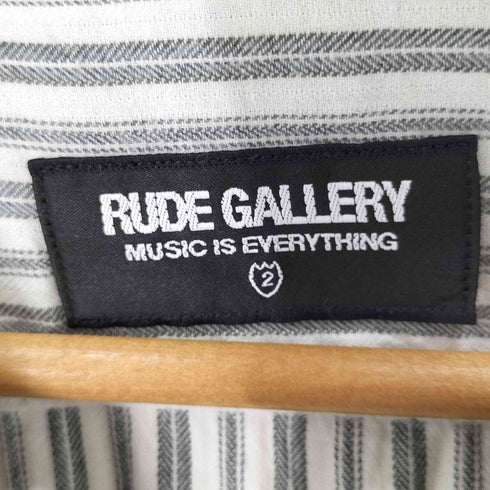 ルードギャラリー RUDE GALLERY 24SS S/S SPOT STRIPE SHIRT メンズ JPN:2