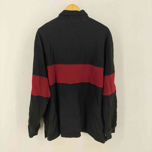 ポロバイラルフローレン Polo by RALPH LAUREN ワッペン刺繍 ラガーシャツ メンズ import:XL