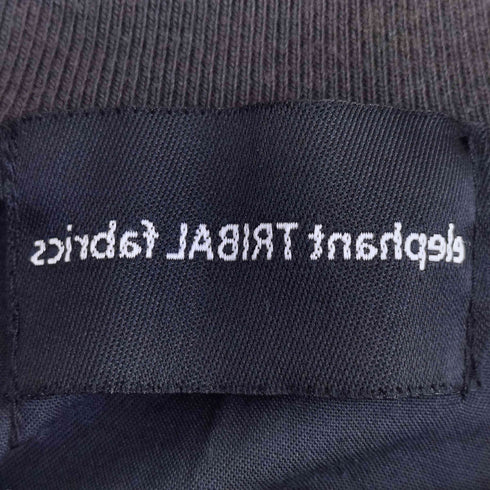 エレファントトライバルファブリックス ELEPHANT TRIBAL FABRICS ストライプ切替 オーバーサイズ プルオーバー メンズ