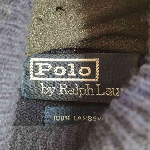 ポロバイラルフローレン Polo by RALPH LAUREN スモールポニー刺繍 タートルネックニット メンズ import:S