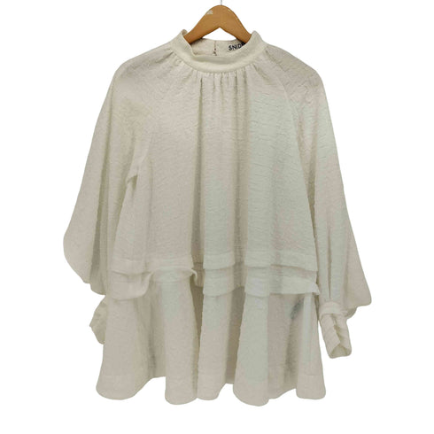 スナイデル snidel 20SS エンボスシアーチュニックブラウス レディース ONE SIZE