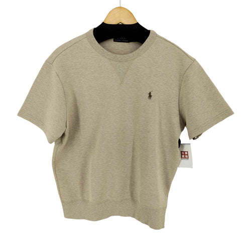 ポロラルフローレン POLO RALPH LAUREN ポニー刺繍 前Vガゼット 半袖 スウェット メンズ import:M