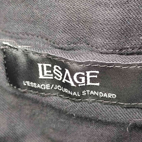 ジャーナルスタンダードレサージュ JOURNAL STANDARD Lessage 23SS 1タック スラックス レディース JPN:38
