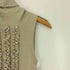バーバリーブラックレーベル BURBERRY BLACK LABEL シルク カシミヤ混 タートルネック フリル ノースリーブ ニット セーター レディース EUR:38