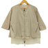 Frene パフショートスリーブ シアーフリル ジャケット レディース JPN:M