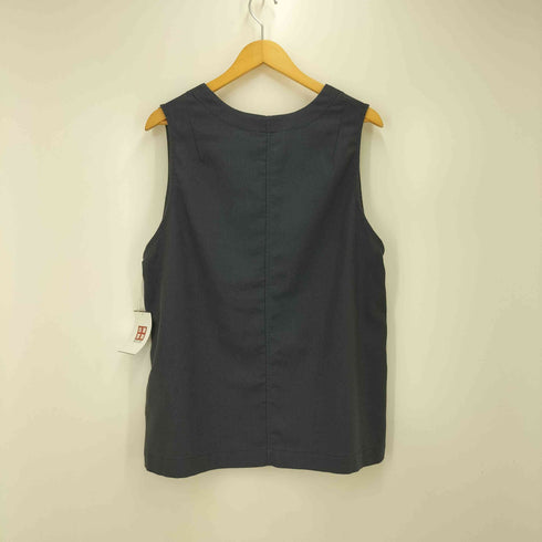 スローブイエナ SLOBE IENA 23SS リネンコンツイルVネックジレ レディース