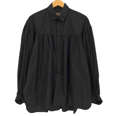 ローブスアンドコンフェクションズ Robes&Confections Pima Cotton Broadcloth Gathered Shirt ピマコットン ギャザーシャツ レディース