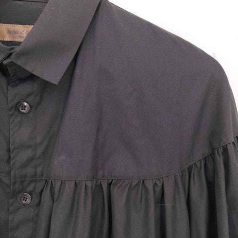ローブスアンドコンフェクションズ Robes&Confections Pima Cotton Broadcloth Gathered Shirt ピマコットン ギャザーシャツ レディース