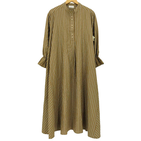 BayBee stripe shirt dress ストライプ シャツワンピース レディース