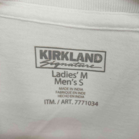 KIRKLAND ロゴプリントTシャツ メンズ S