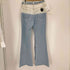 TOHGEN TOHGEN Andrew Bootscut Jeans with Strings レディース JPN:2