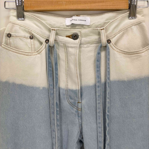 TOHGEN TOHGEN Andrew 5P Slim Jeans with Strings レディース JPN:1