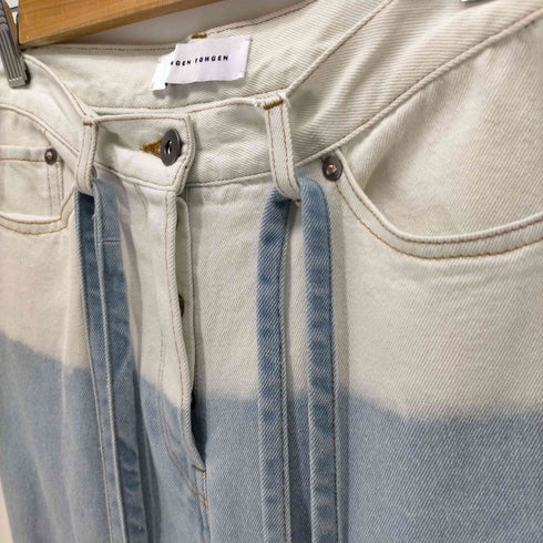 TOHGEN TOHGEN Andrew 5P Slim Jeans with Strings レディース JPN:1