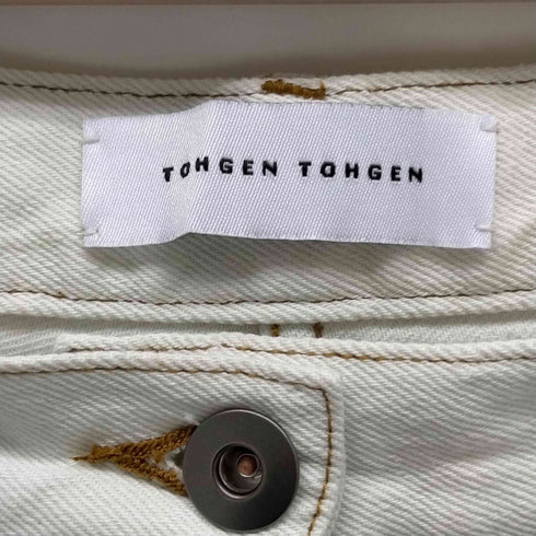 TOHGEN TOHGEN Andrew 5P Slim Jeans with Strings レディース JPN:1