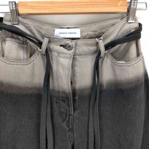 TOHGEN TOHGEN Andrew 5P Slim Jeans with Strings レディース JPN:1