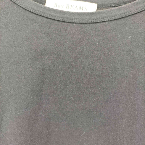 レイビームス Ray BEAMS 21SS プリーツ キリカエ ハーフスリーブ Tシャツ レディース FREE