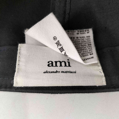 アミアレクサンドルマテュッシ AMI ALEXANDRE MATTIUSSI エンブロイダリー キャップ メンズ