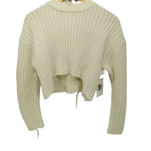 エモダ EMODA CURVE SLEEVE CRASH KNIT レディース FREE