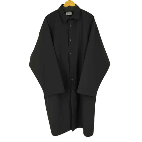 リル LILL ドレープルーズロングシャツコート メンズ