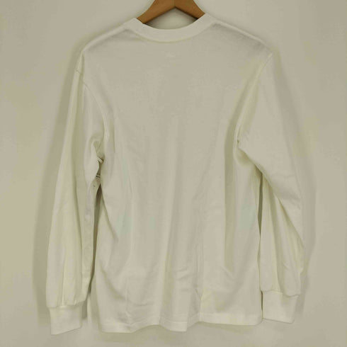 ヘインズ Hanes 25SS T-SHIRTS SHIRO クルーネック ロングスリーブ Tシャツ メンズ import:M