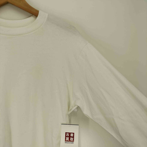 ヘインズ Hanes 25SS T-SHIRTS SHIRO クルーネック ロングスリーブ Tシャツ メンズ import:M