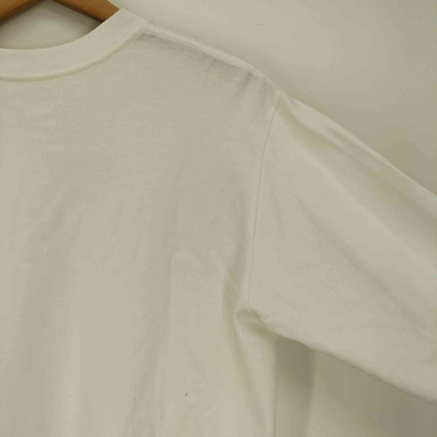 ヘインズ Hanes 25SS T-SHIRTS SHIRO クルーネック ロングスリーブ Tシャツ メンズ import:M
