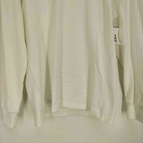 ヘインズ Hanes 25SS T-SHIRTS SHIRO クルーネック ロングスリーブ Tシャツ メンズ import:M