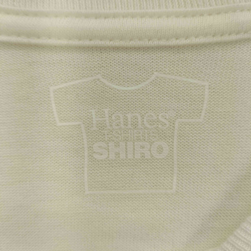 ヘインズ Hanes 25SS T-SHIRTS SHIRO クルーネック ロングスリーブ Tシャツ メンズ import:M