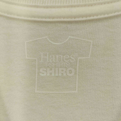 ヘインズ Hanes 25SS T-SHIRTS SHIRO クルーネック Tシャツ メンズ import:L