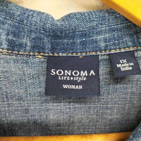 ソノマ sonoma LIFE+STYLE デニムジャケット レディース 1X