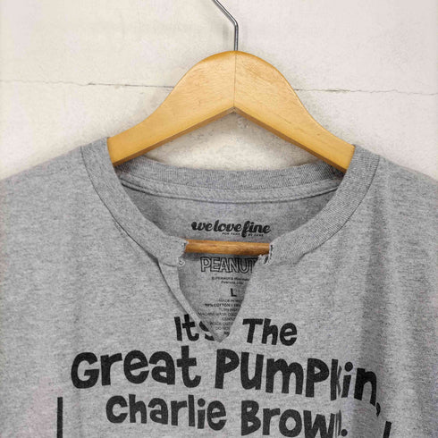 キャラクタープリントTシャツ メンズ L