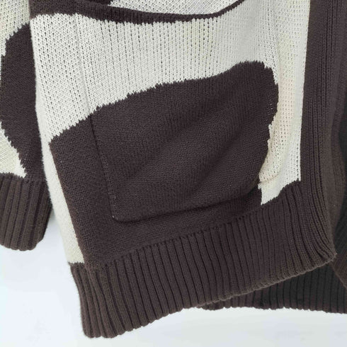 サノバチーズ SON OF THE CHEESE Horse Cardigan コットンニット ジップカーディガン メンズ JPN:L