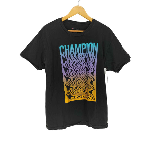 チャンピオン Champion プリントTシャツ メンズ L
