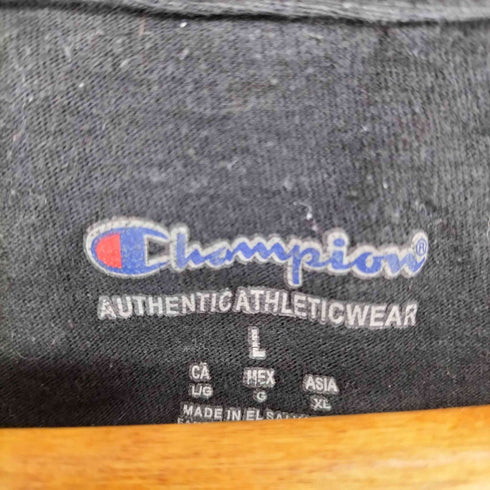 チャンピオン Champion プリントTシャツ メンズ L