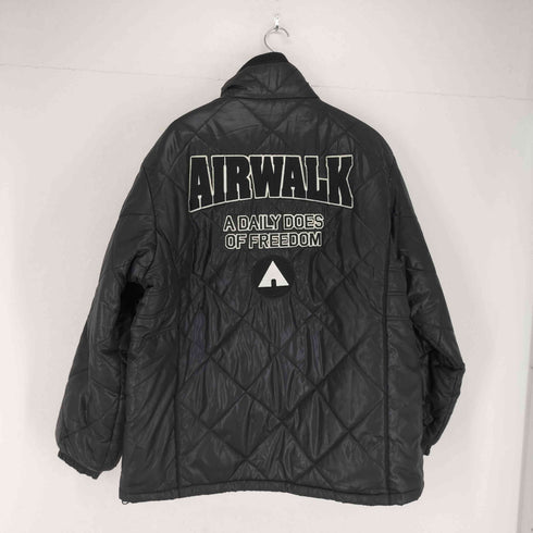 エアウォーク AIRWALK ワッペン刺繍 中綿キルティングジャケット メンズ 3L
