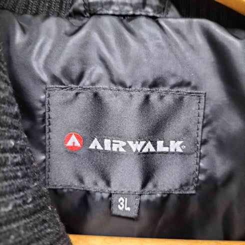 エアウォーク AIRWALK ワッペン刺繍 中綿キルティングジャケット メンズ 3L