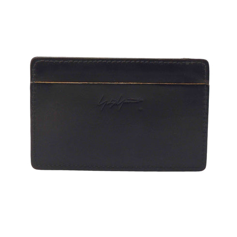 ヨウジヤマモト Yohji Yamamoto ロゴ 刻印 カードケース パスケース メンズ