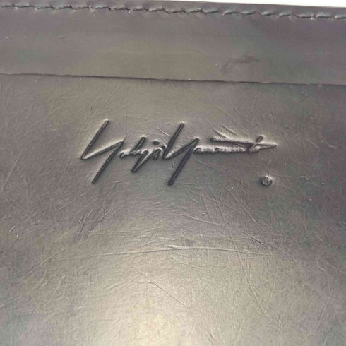 ヨウジヤマモト Yohji Yamamoto ロゴ 刻印 カードケース パスケース メンズ