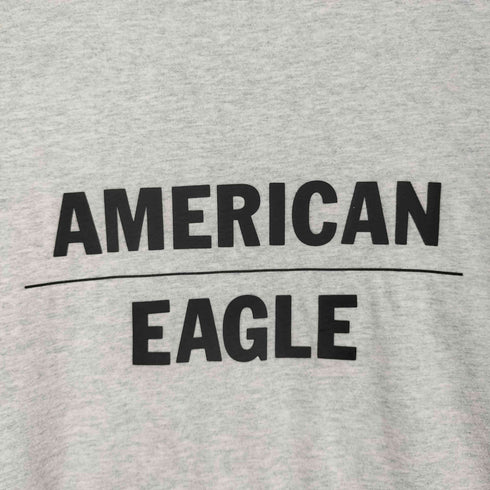 アメリカンイーグルアウトフィッターズ AMERICAN EAGLE OUTFITTERS ロゴプリントTシャツ メンズ L