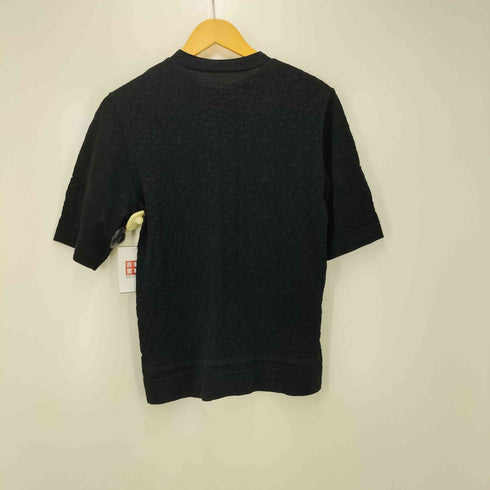 マメクロゴウチ Mame Kurogouchi 24SS Landscape Graphic Sheer Knitted Crew Neck Top レディース JPN:3