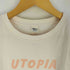 ロンハーマンカルフォルニア Ron Herman California UTOPIA プリント クルーネック Tシャツ レディース import:S