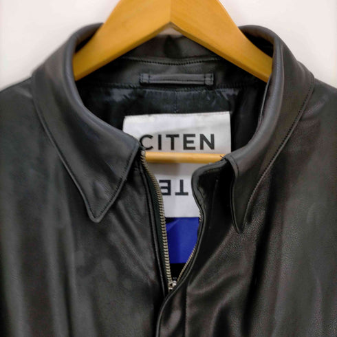 シテン CITEN フェイクレザーブルゾン メンズ JPN:M