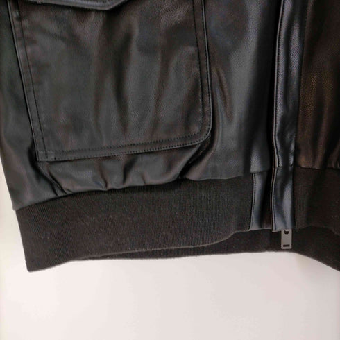 シテン CITEN フェイクレザーブルゾン メンズ JPN:M