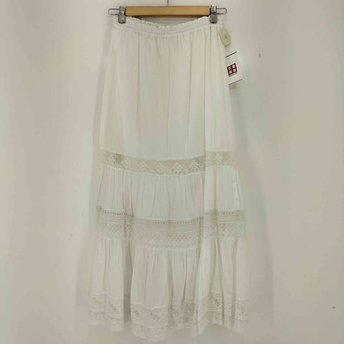 リヴドロワ RIVE DROITE リバーレースティアードスカート レディース FREE