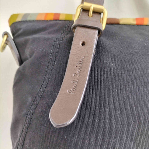 ポールスミス Paul Smith 2way ショルダーバッグ ハンドバッグ ストライプ レディース