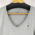 トミーヒルフィガー TOMMY HILFIGER ロゴ刺繍 S/S Tシャツ レディース import:S